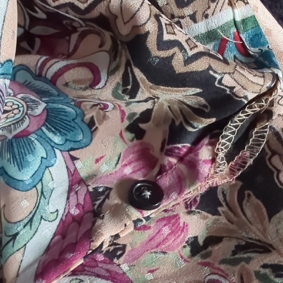 Chico's Multicolor Floral Blouse - Picture 17 of 17